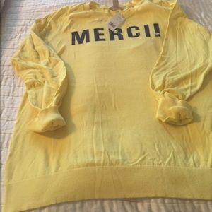 Graphic Banana Republic Sweater